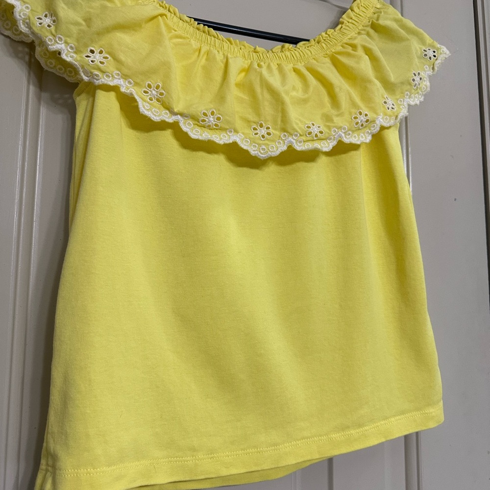 Gymboree Yellow Ruffle Top - Picture 4 of 4